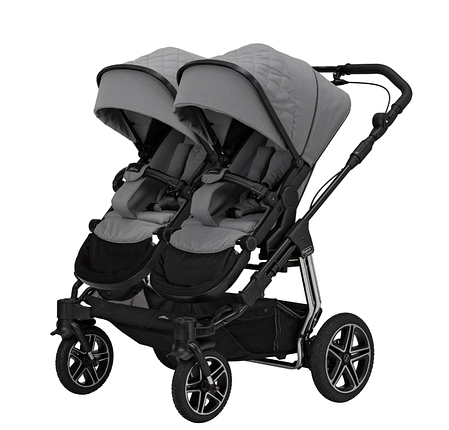Прогулянкова коляска для двійнят Hartan Two Select Black Edition, фото 1