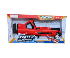 Водяний дитячий пістолет-бластер SQ01A 55см на акумуляторі із зарядкою від USB. Червоний, фото 2