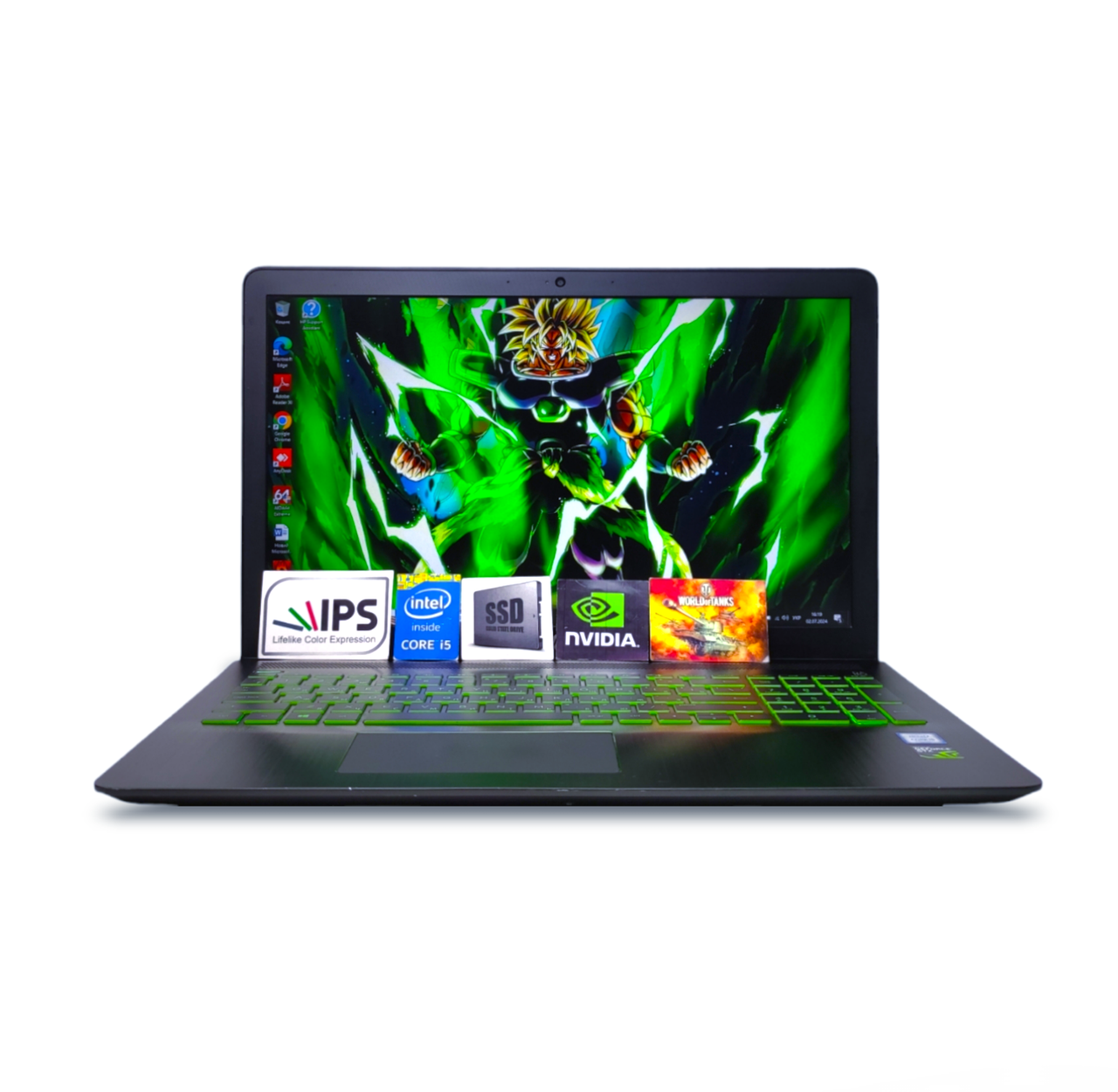 Ігровий ноутбук HP Pavilion Power 15.6" IPS FHD Core i5-7300HQ 4 ядра 12GB SSD 250GB Nvidia GTX 1050