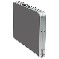 Туристичний Стіл Розкладний Bo-Camp Case Model 90x60 cm Grey (1404393) Кемпінговий Складаний Столик для риболовлі, фото 5