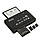6 в 1 CardReader Кардридер Кардрідер USB SD TF micro-SD mini-SD MMC CF XD MS M2 Переходник Адаптер, фото 8