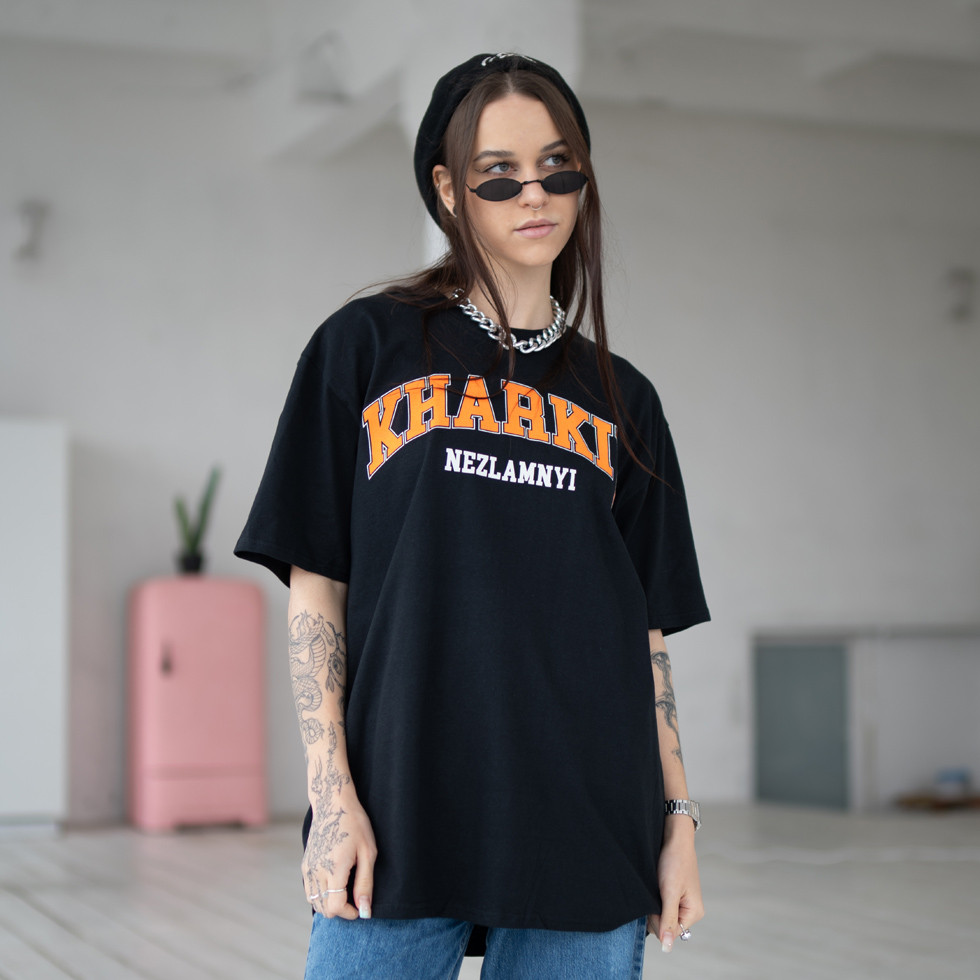 Футболка - Kharkiv Nezlamnyi, blk