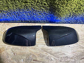 Накладка на бічне дзеркало для BMW F25, X3, F26, X4, F15, X5, F16, X6 2014, накладки дзеркал бмв ф15 карбон
