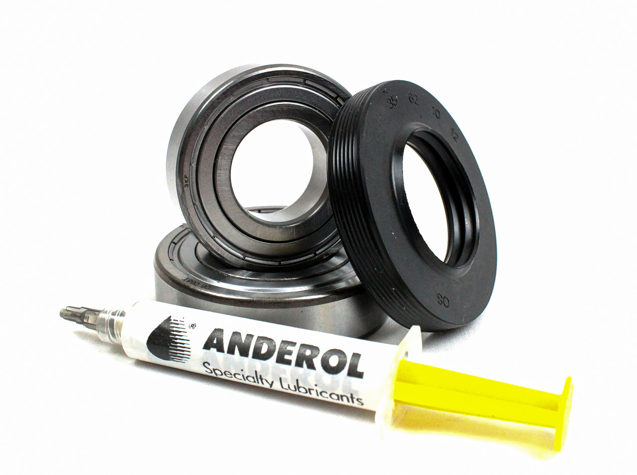 Підшипники для пральної машини AEG SKF 6205 і SKF 6206 і сальник 35*62*11/12,5, фото 1