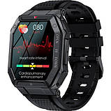 Розумний наручний годинник Smart Everest (Black), фото 4