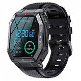 Розумний наручний годинник Smart Everest (Black), фото 3
