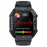 Розумний наручний годинник Smart Everest (Black), фото 7