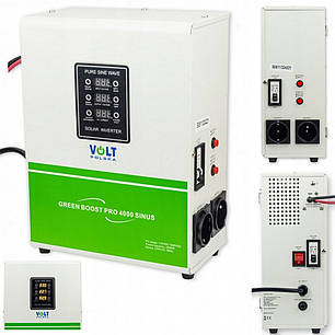 Сонячний інвертор для нагріву води VOLT POLSKA GREEN BOOST 4000W, фото 1