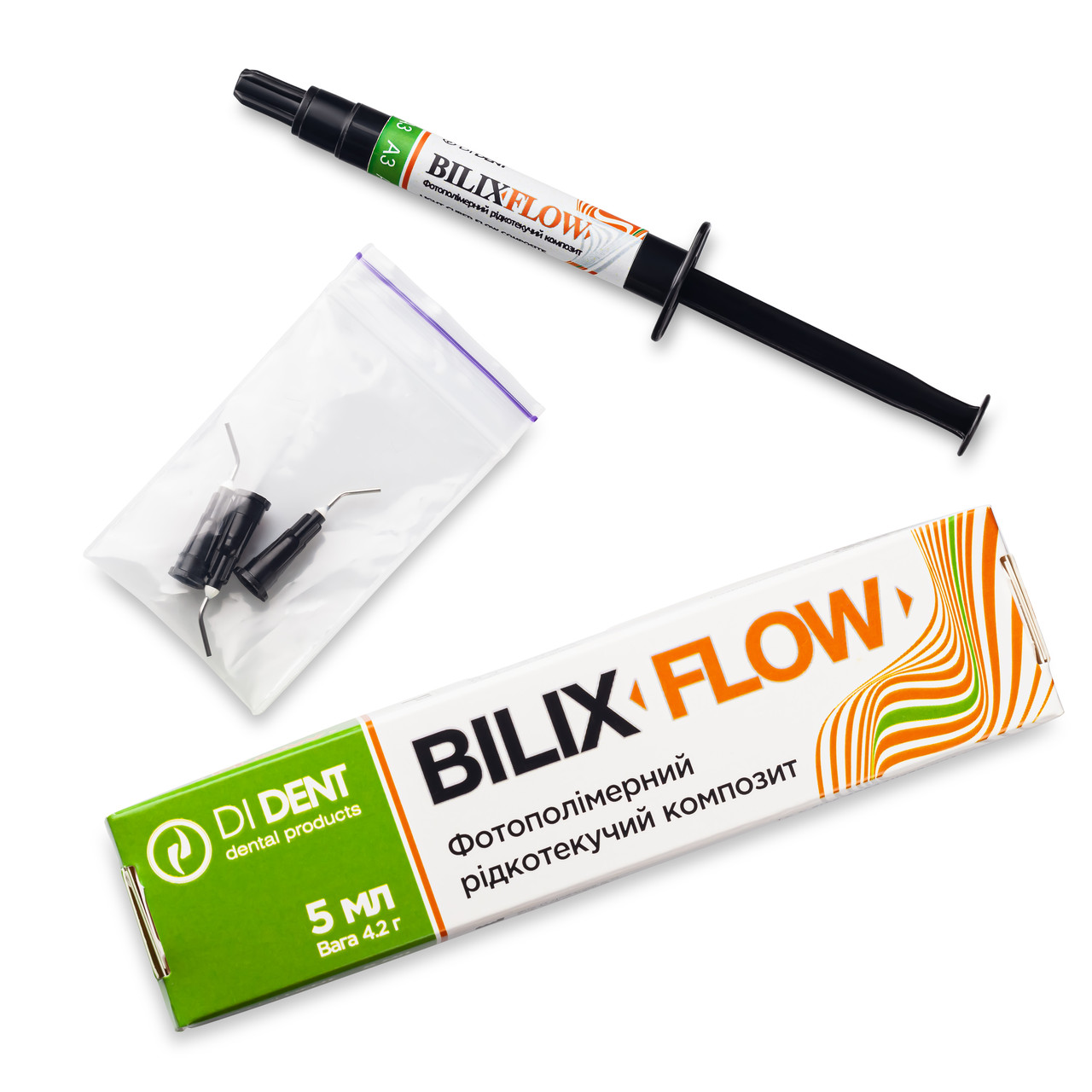 Білікс Флоу (Bilix Flow), рідинкучий композит тм ДіДент, А3,5