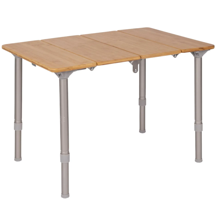 Туристичний Стіл Розкладний Bo-Camp Southwark 60x40cm Bamboo Brown (1404644) Кемпінговий Складаний Столик для риболовлі, фото 1