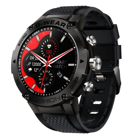 Розумний наручний спортивний годинник Smart Sport G-Wear (Black)