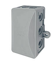 Коробка монтажна розподільча зовнішня Р14 IP54 400V 45*94,5*40,5мм сіра КОВАелектро