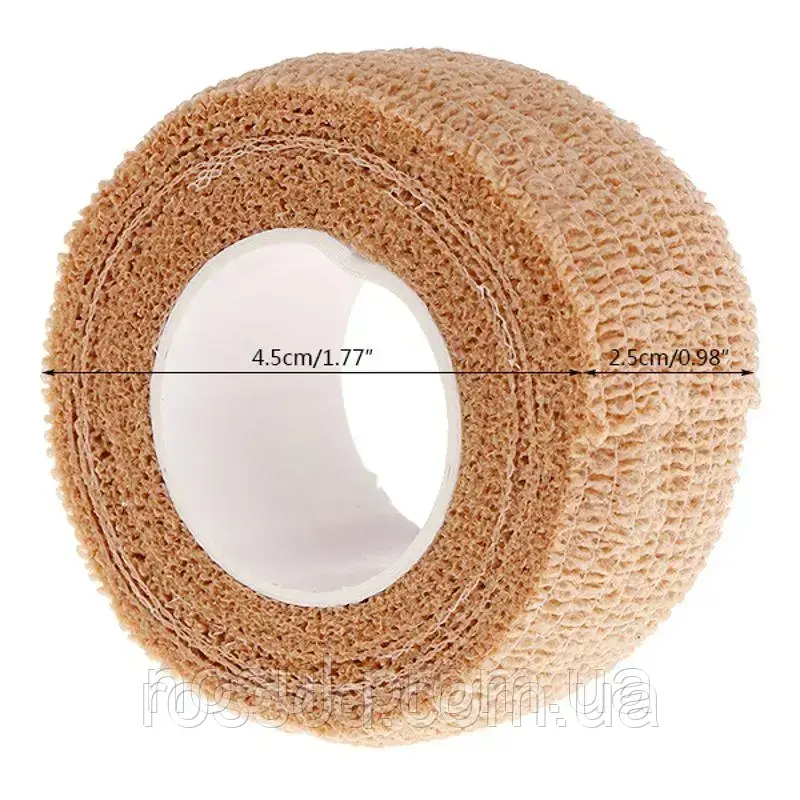 БАДАЖНИЙ БИНТ беж 25 мм * 4,5 м