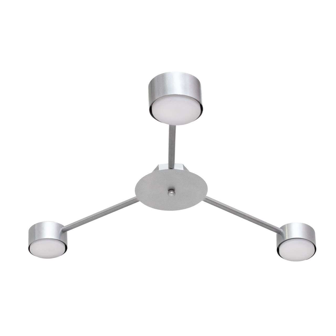 Люстра стельова MSK Electric Copter на три круглі плафони під лампи GX53 NL 8040-3 AL