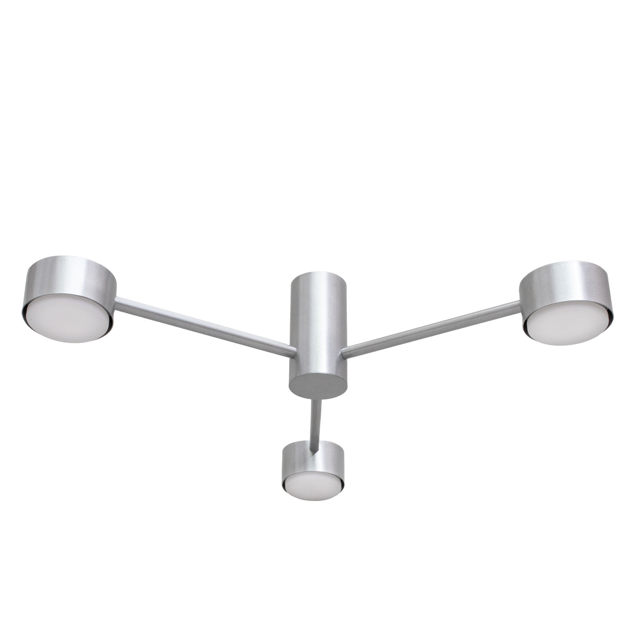 Люстра стельова MSK Electric Copter на три круглі плафони під лампи GX53 NL 8041-3 AL