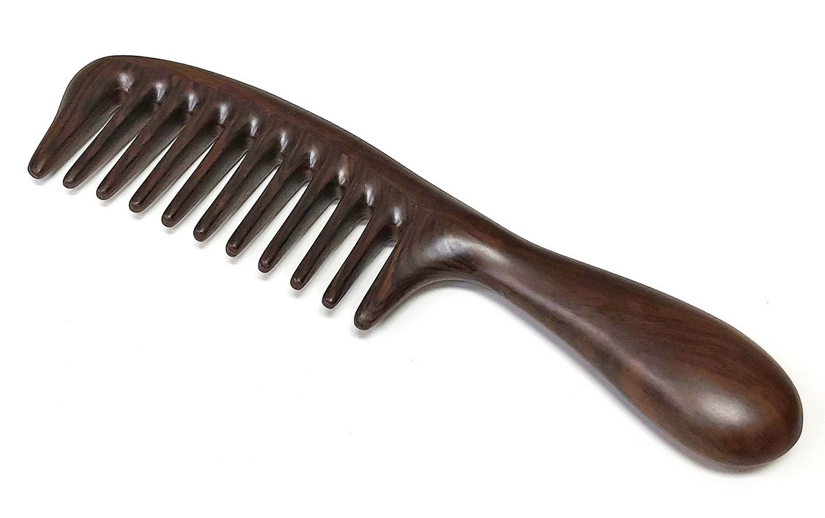 Сандаловий гребінь для волосся, фото 1