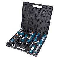 Комплект циліндрів гідравлічних прямої та зворотної дії 2т, 4т, 5т, 10т 7 предметів Forsage F-0200-1S