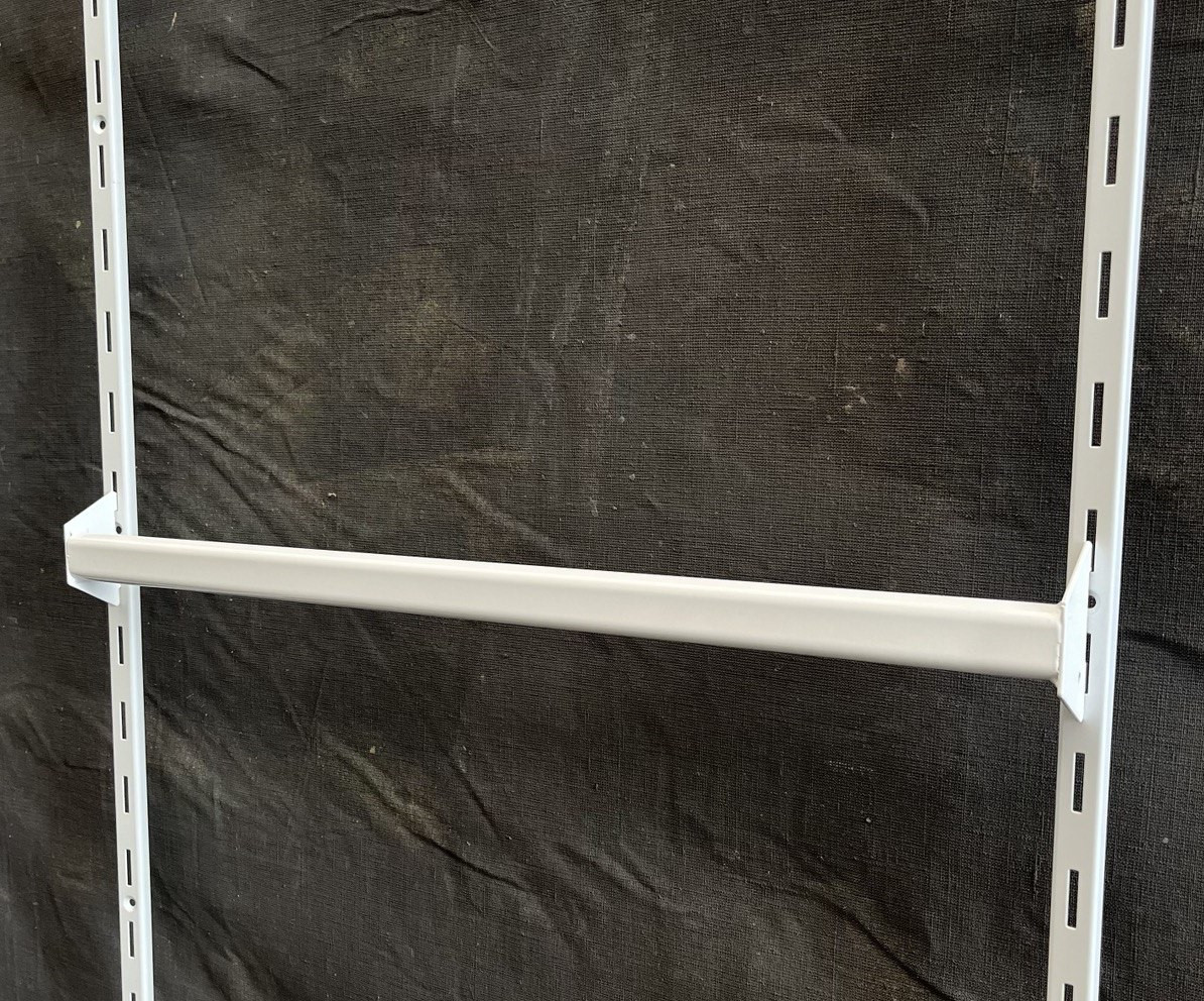 Перемичка в рейку овальна біла 90 см., фото 1