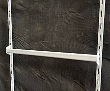 Перемичка в рейку овальна біла 60 см.