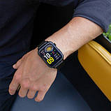 Розумний наручний спортивний годинник Smart F100 (Black), фото 4