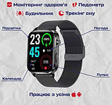 Розумний наручний спортивний годинник Smart F100 (Black), фото 11