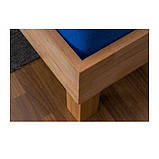 Односпальне дерев'яне ліжко букове для дітей і підлітків на ніжках без ящиків, фото 3