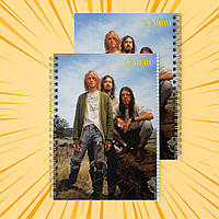 Зошит А5 на пружині 48 арк. клітинка Nirvana 004