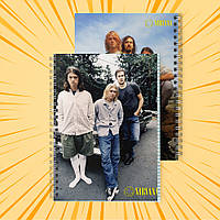 Зошит А5 на пружині 48 арк. клітинка Nirvana 005