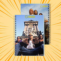 Зошит А5 на пружині 48 арк. клітинка Nirvana 011