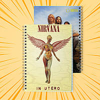 Зошит А5 на пружині 48 арк. клітинка Nirvana 012