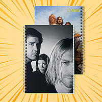 Зошит А5 на пружині 48 арк. клітинка Nirvana 013