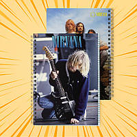 Зошит А5 на пружині 48 арк. клітинка Nirvana 014