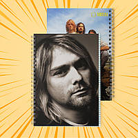 Зошит А5 на пружині 48 арк. клітинка Nirvana 015