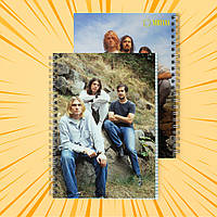 Зошит А5 на пружині 48 арк. клітинка Nirvana 019