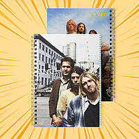 Зошит А5 на пружині 48 арк. клітинка Nirvana 020