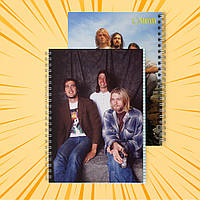 Зошит А5 на пружині 48 арк. клітинка Nirvana 022