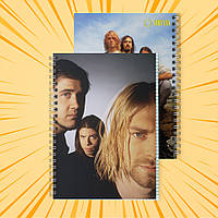 Зошит А5 на пружині 48 арк. клітинка Nirvana 023