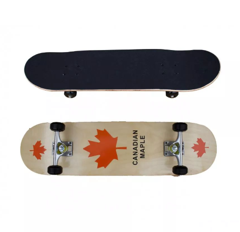 Скейтборд дерев'яний трюковий із восьми шарів канадського клена Canadian maple 1308