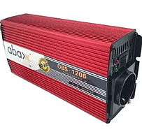 Інвертори перетворювач 600вт напруги 12 220 л чиста синусоїда для телевізорів і моніторів ABAX OBS-1206