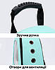 Рюкзак-переноска для котів та собак 41х32х19 CosmoPet CP-36 Gray, фото 8