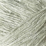 Avanti Yarn PUFFY (Аванті Ярн Пуффі) № 549 світла оливка (Пряжа велюр, нитки для в'язання), фото 3