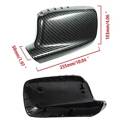 Накладки дзеркал BMW 7 Series E65 E66 2001-2008 E67 2002-2008 карбон Накладки дзеркал БМВ 7 E65 E66 E67