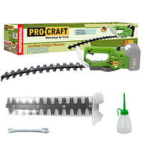 Акумуляторний кущоріз Procraft PZA20 (безщітковий, c АКБ і зарядним)