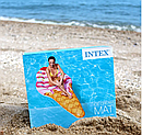 Дитячий надувний плотик для катання Intex 58762 «Морозиво», 210-97-24см, фото 7