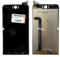 Дисплей (екран) Asus ZenFone 2 Selfie ZD551KL Z00UD з тачскрином (чорний)