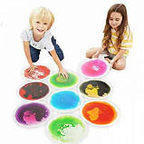 Рідкий килимок Монтессорі круглий у сенсорну кімнату, фото 2