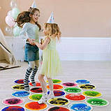 Рідкий килимок Монтессорі круглий у сенсорну кімнату, фото 3