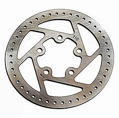 Диск гальмівний для велосипедів самокатів під супорт 110mm 5 кріплень