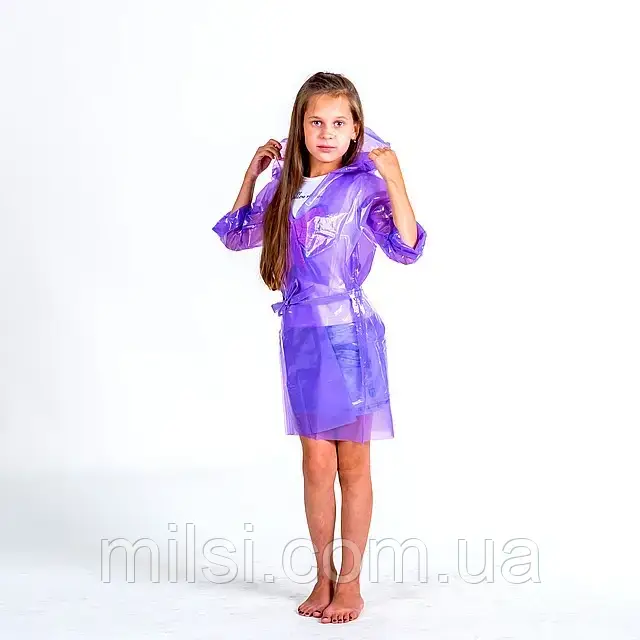 Дощовик дитячий під пояс 60мкм