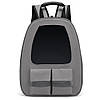 Рюкзак-переноска для котів та собак 41х32х19 CosmoPet CP-36 Gray, фото 5